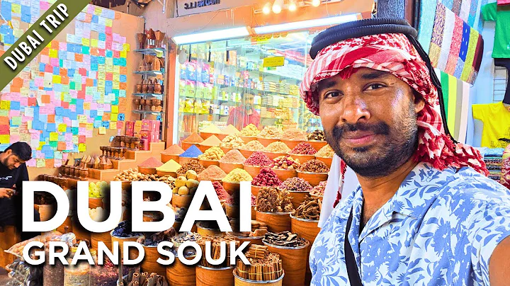 Budget Dubai Travel Vlog 🇦🇪 | Exploring Dubai's Souk With Just £10!