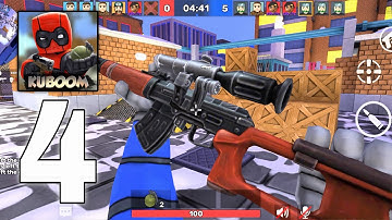 Kuboom - TEAM DEATHMATCH Mode Gameplay Walkthrough Part 4 (Android/IOS) 