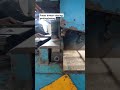 Proses dimesin sharing/gunting/potong #prosespotong #mesinsharing #industri #potongplat #meteran