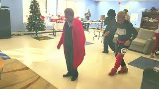 Union Plazza Senior Center Hempstead New York Christmas Party Video #2