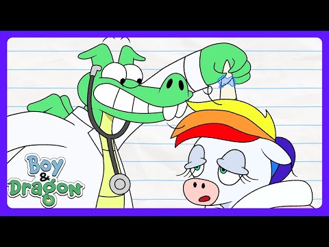 Boy & Dragon - Dragon Has Unicornitis! | Kids Cartoons | WildBrain Zoo