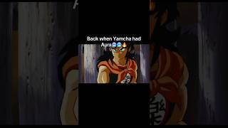YAMCHA USED TO HAVE AURA 😂 #funny #anime #meme #memes #shorts #naruto #onepiece #dragonball