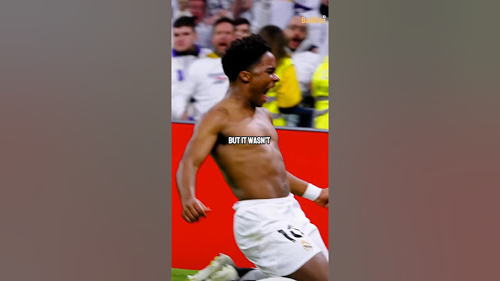 Endrick shot the most ridiculous shot in Madrid history 🤡😳 But changed the situation in a minute💀😮‍💨