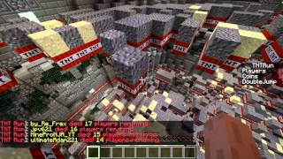 Minecraft Tnt Run on the Hypixel Server
