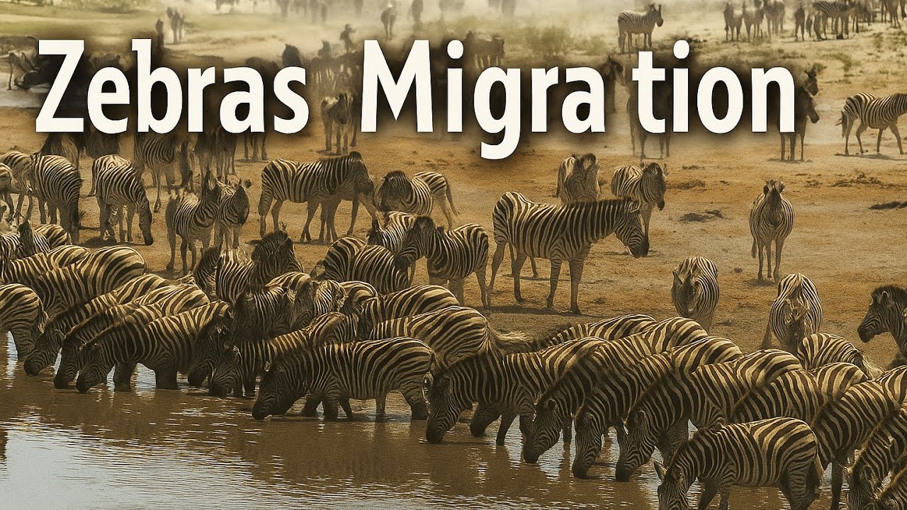 A Zebras Journey Through the Wild | Natures Great Migrations | Wild.in22