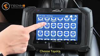 Toyota Corolla 2024 Add Smart Key With LT32 Guide Key