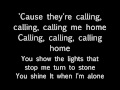 Ellie Goulding - Lights (lyrics on screen)