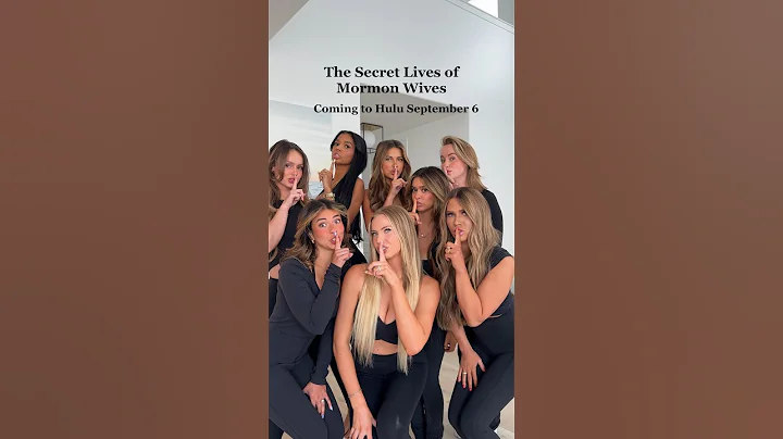 Secret Lives of Mormon Wives coming to Hulu 9/6! 😅🙈👀🫶🏼 #realityshow #utah #shorts