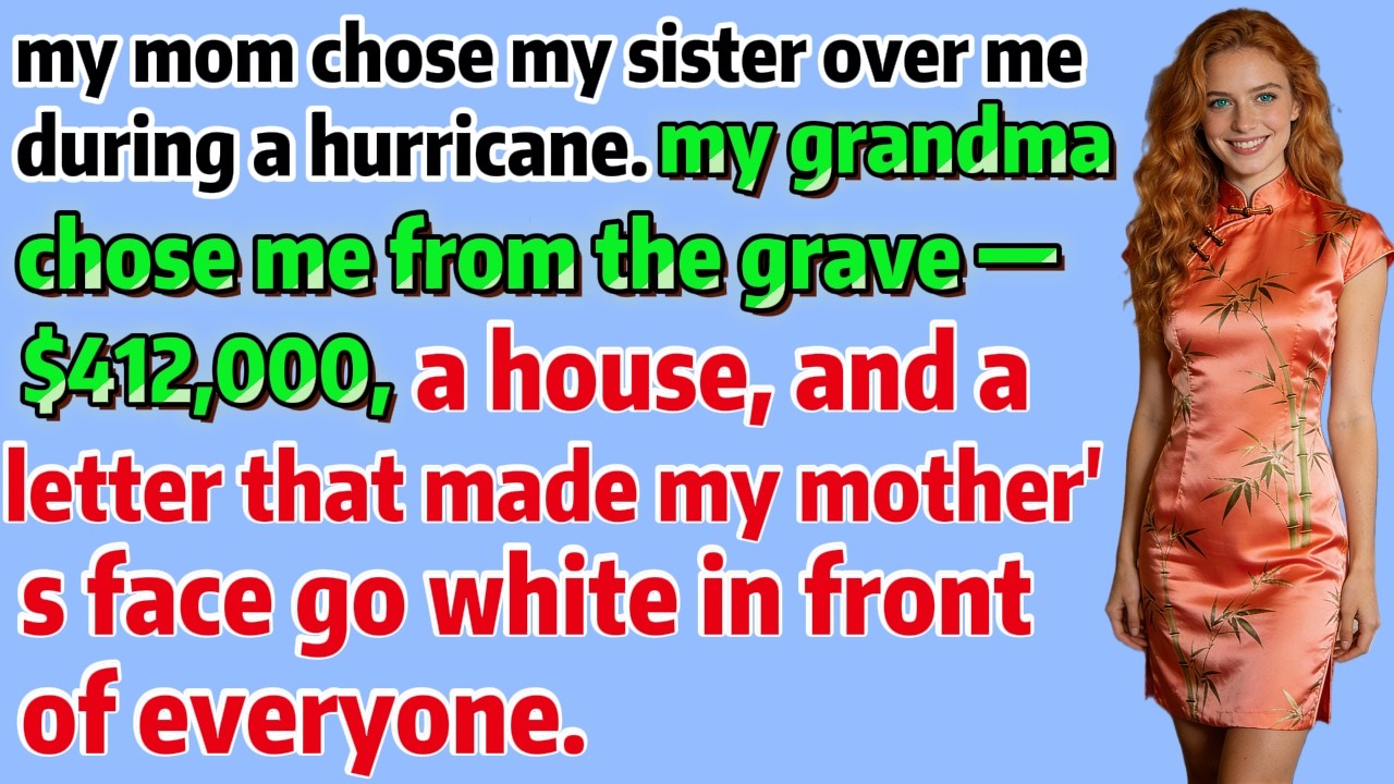 Mom Chose My Sister Over Me in a Hurricane — Grandma's Lawyer Made Her Regret It from the Grave