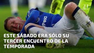 James McCarthy se rompe tibia y peroné en partido del Everton