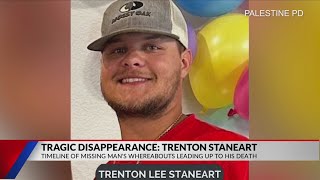 A timeline of Trenton Staneart's whereabouts before his death