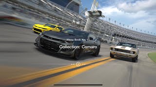 Gran Turismo 7 - Gt Cafe - Menu Book No. 15 - Collection Camaro