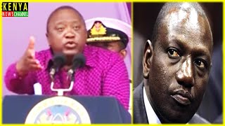 RUTO UNAJIITA NUMBER 2 NA HUNISAIDII KAZI - Uhuru lectures DP during Labour Day 2022 🔥