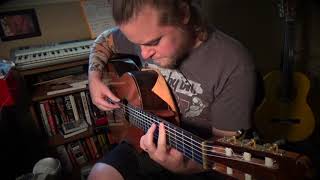 Video thumbnail of "Metallica - Anesthesia(Pulling Teeth) on Classical Guitar"