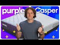 Purple vs casper nova  mattress review  comparison new