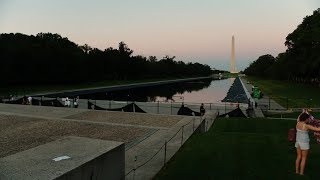 Lincoln Memorial Reflecting Pool still not fully filled with water