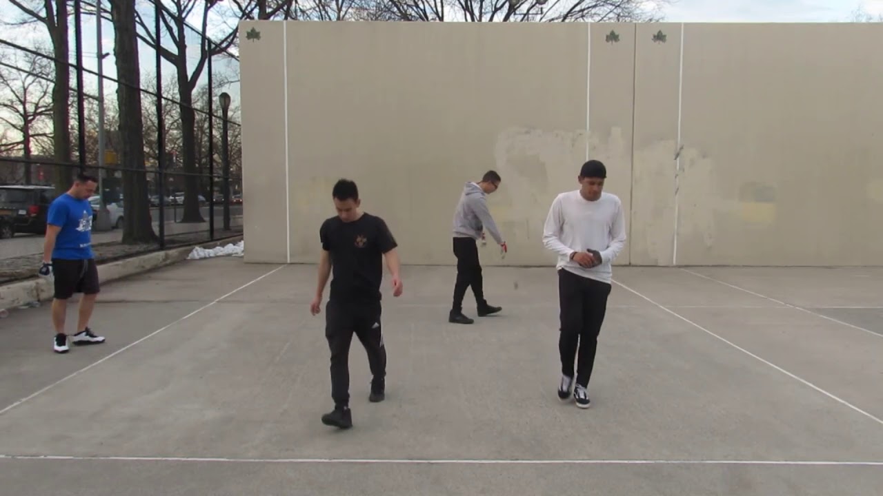 Mario/Will vs Malo/Rolo - Pomonok Playground - Doubles Handball
