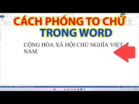 Mẹo Phóng To Chữ Trong Word Hiệu Quả mới 2023