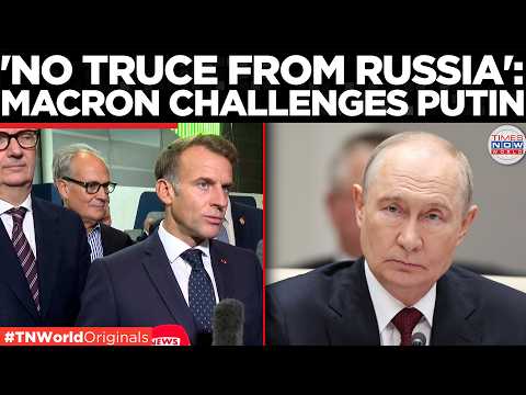 WATCH: Macron Challenges Putin Over Ukraine Energy Strikes After Trump’s Ceasefire Announcement