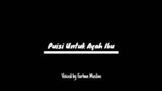 Puisi Untuk KADEK | Puisi Wisudah untuk Ayah Ibu - Farhan (cover)
