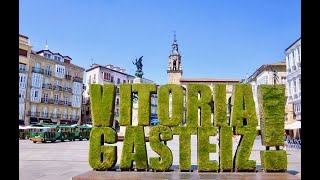 Vitoria-Gasteiz, Spain | People-watching (4K)