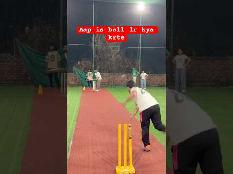 Aap is ball lr kya krte #ytshorts #cricket #ytshorts #trending #viral