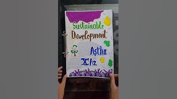 Sustainable development project | class 10 | Social science #cbse #ncert #holidayhomework