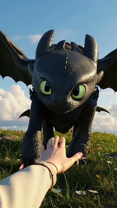 pelihara naga keren yah #viralvideo #shorts #toothless #ai #aiart