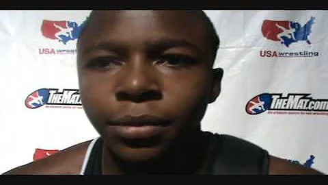 Cadet Freestyle 125 lbs. champion Terrel Wilbourn ...