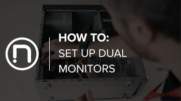 How to set up Dual Monitors - You need a Graphics Card!