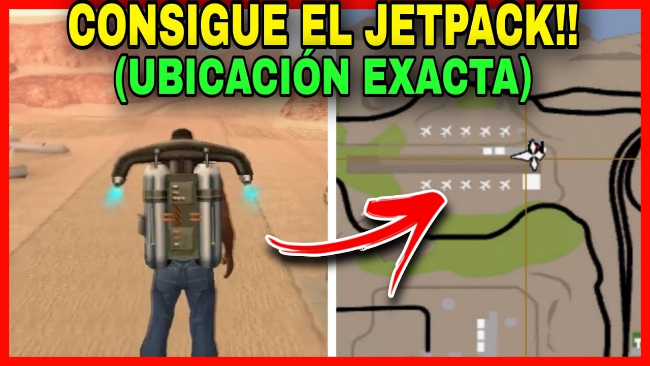 CODIGO Jetpack Mochila Voadora GTA San Andreas PC / MANHA Jetpack