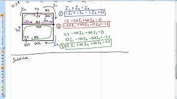 DH-53 Multiloop Circuit Kirchoffs Rules