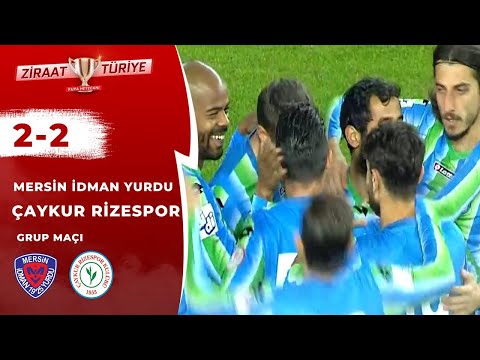 Mersin İdman Yurdu 2 - 2 Çaykur Rizespor  (Ziraat Türkiye Kupası Grup B 2. Hafta) 22.12.2015