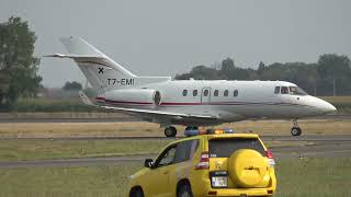 HAWKER 900XP , T7- EMI arrival EBOS