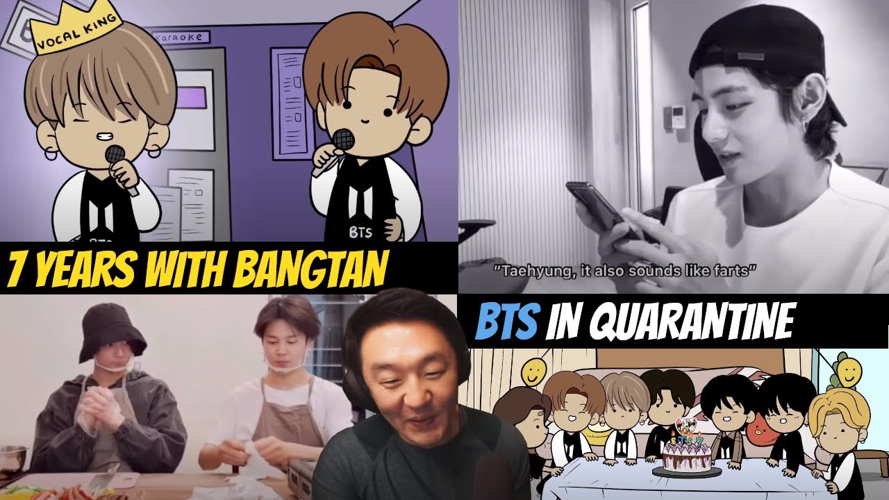DJ REACTION to KPOP - BTS IN QUARANTINE, 7 YEARS OF BTS ANIMATION KARAOKE
