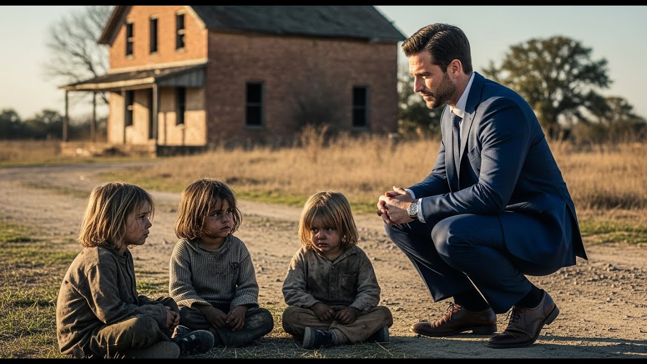 “Médico disse que ele nunca teria filhos… então ele encontrou 3 trigêmeos abandonados”