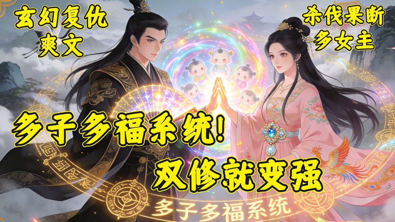 【多子多福，我把自己上交宗门】被后娘追杀的叶尘加入合欢宗，绑定多子多福系统。双修涨修为，生子获厚奖，他靠一己之力振兴宗门，引得全修仙界争相送圣女，连宗主都不放过！