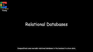 Relational Databases