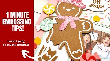 Heat Embossing Tips Every Crafter Should Know! (1-Minute Tricks)