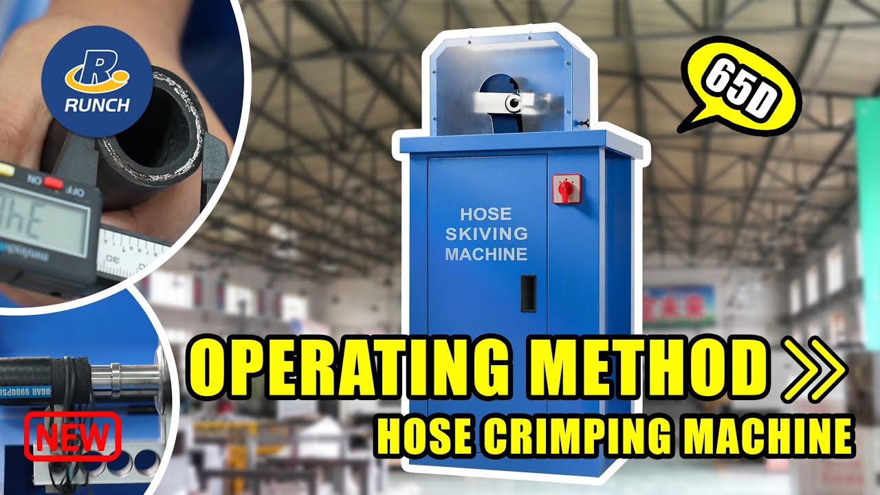 Mastering The Hose Skiving Machine (65D) | Operating Method