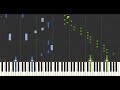 Journée - Sofiane Pamart ft. Niska / Tiakola (Synthesia Tutorial | Piano sheet)