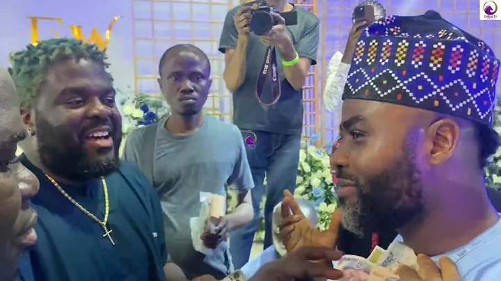 IBRAHIM CHATTA, AREMU AFOLAYAN, FAITHIA BALOGUN, OGA BELLO, OTHERS AT WASIU AND ENIOLA’S WEDDING