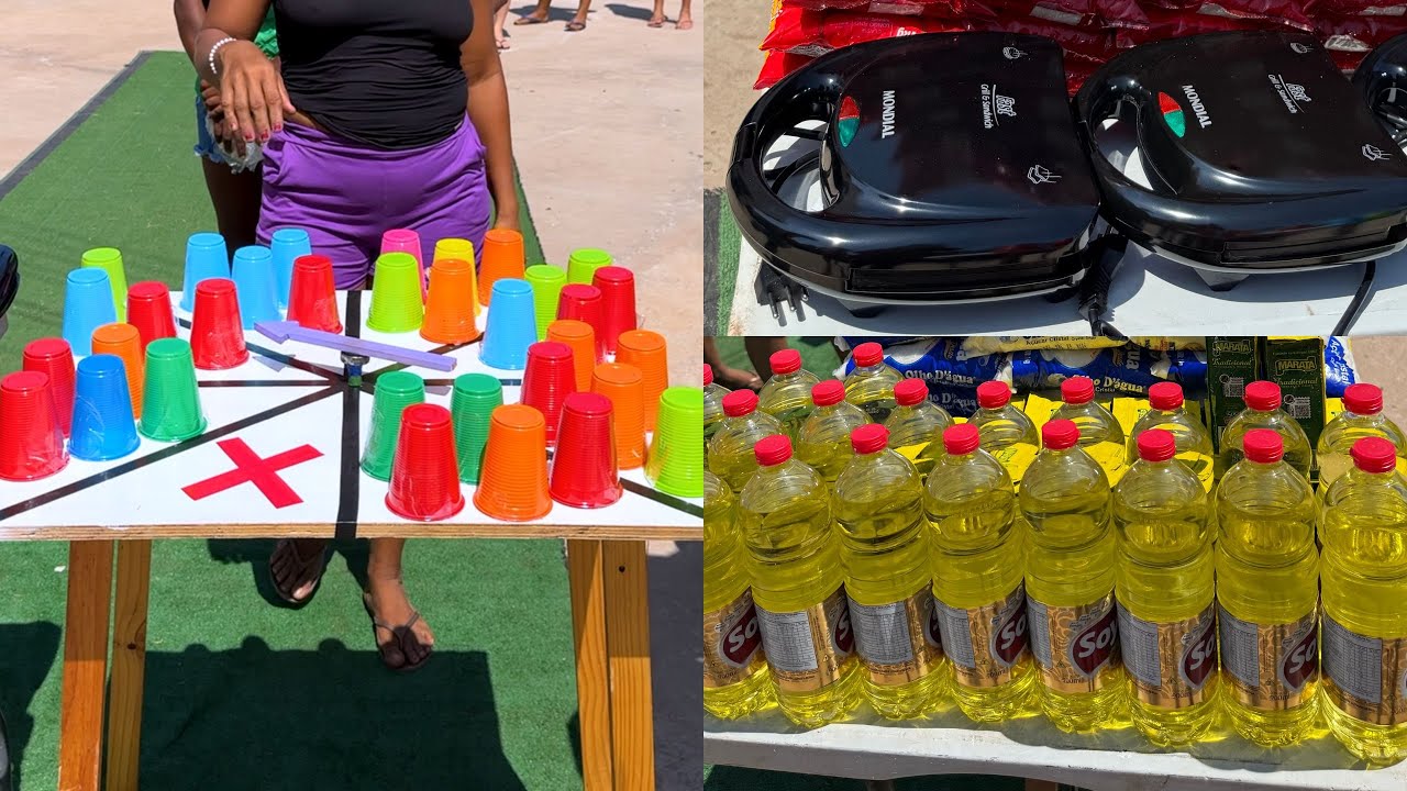 DESAFIO DA ROLETA: GIRE para Ganhar SANDUICHEIRA OU CESTA BÁSICA!