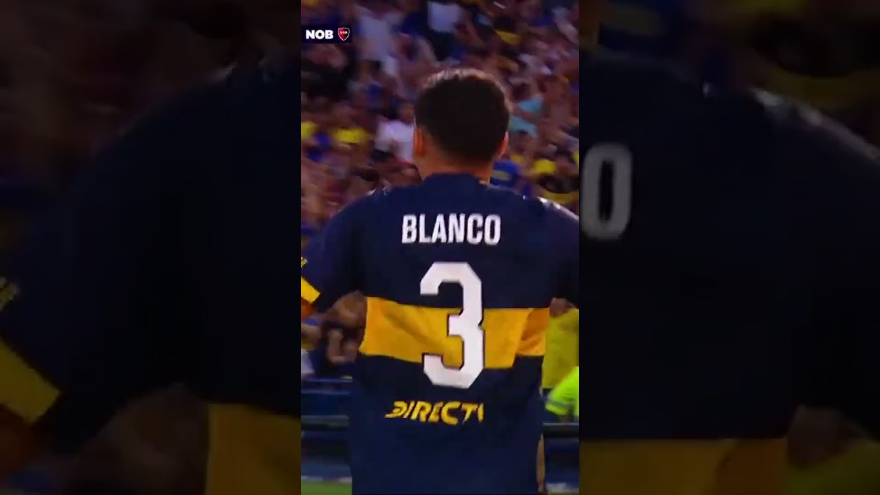 EL GOL DE BLANCO PARA EL 1-0 BOCA VS NEWELL'S 