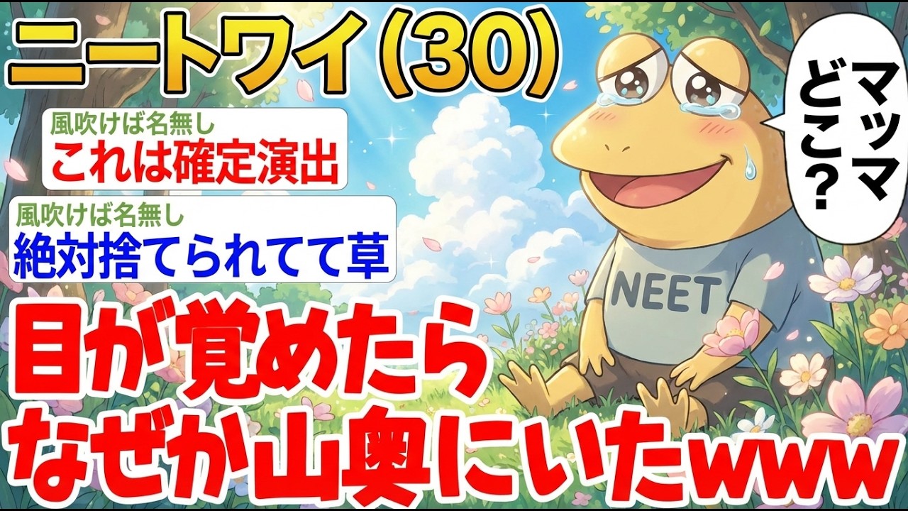 【アホの殿堂】  「ワイ、なぜか山奥にいる...」→結果wwww 【2ch爆笑スレ】