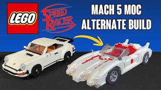 LEGO SPEED RACER Mach 5 MOC (Icons Porsche 911 Alternate Build!)