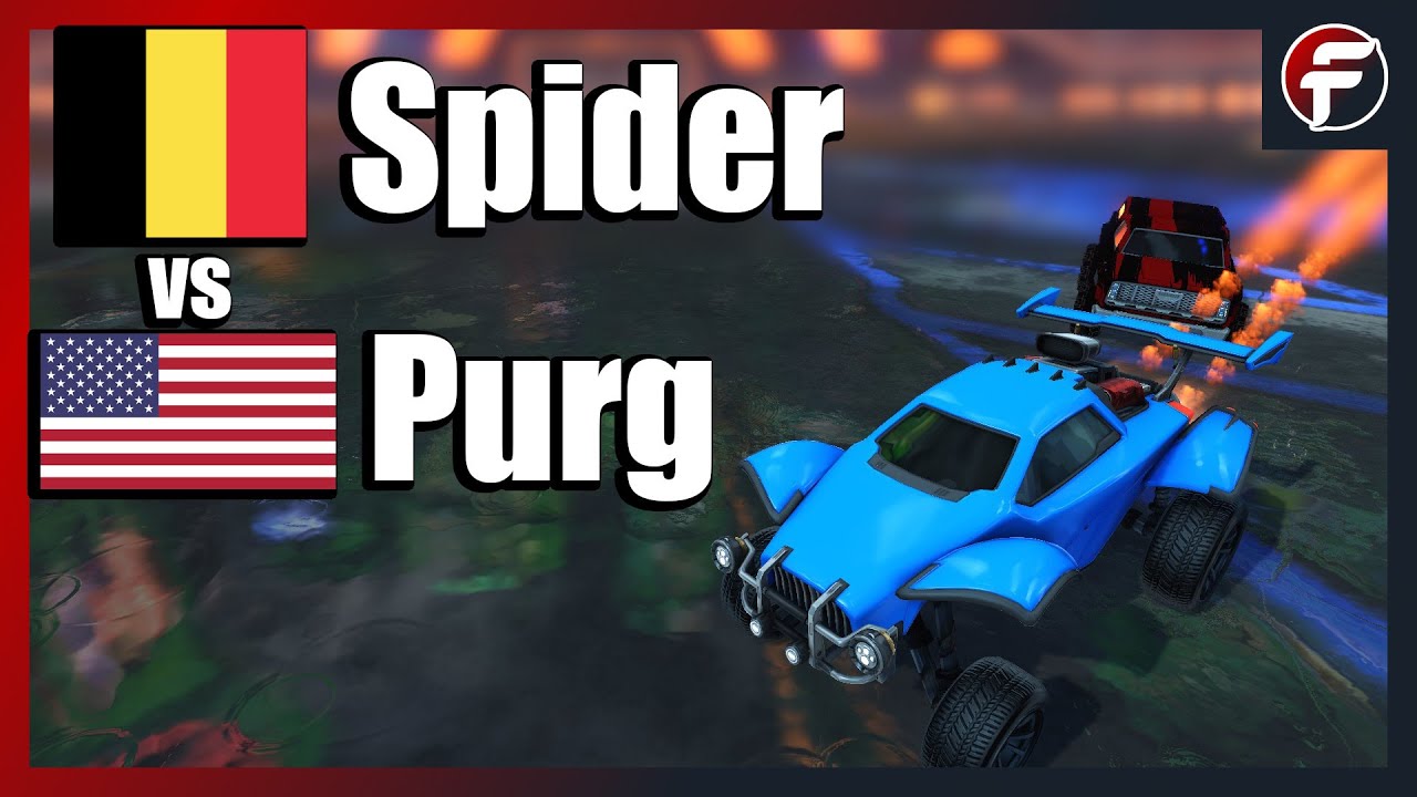 Spider (Rank 68) vs Purg | INTERNATIONAL 1v1 SERIES | Rocket League 1v1