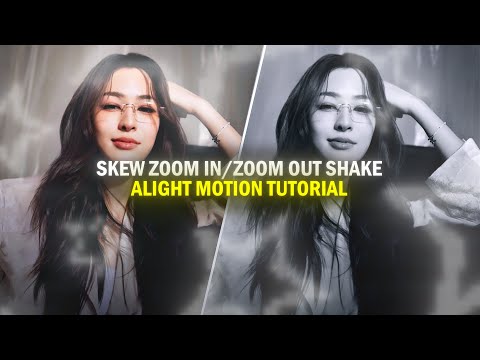 skew zoom in and out AE like shake || Alight motion tutorial