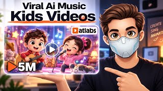 How to Create Kids Music Videos Easily with AI (Atlabs Review).