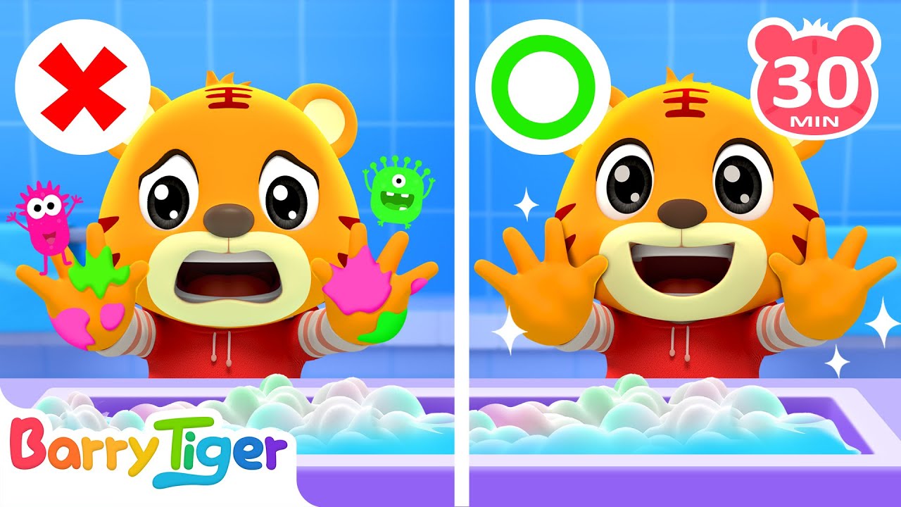 一雙小小手 ✋🤲｜動作協調啟蒙｜手部精細能力｜寶寶生活認知｜趣味互動兒歌｜貝樂虎兒歌